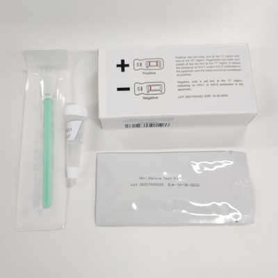 Medyczne zestawy szybkich testów do chorób zakaźnych Ivd One Step Hiv Saliva